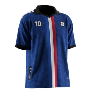 Maillot de football officiel de l'équipe nationale de France, doté d'un tissu léger et à séchage rapide, pour les matchs et l'entraînement - Product Image 5