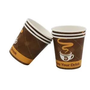 Custom disposable paper plate and cups with bowl on top instant noodle paper cup 12 oz 9oz paper cup double logo