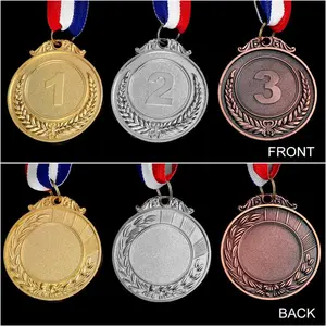 Medaglia da boxe personalizzata del produttore medaglia d'oro trofei medaglie targhe medaglione in metallo di plastica