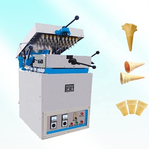 Commercial Edible <b>Tea</b> Cup Icecream Wafer Egg Roll Rolled Sugar Waffle Ice Cream Cone <b>Maker</b> Make Machine - Product Image 6