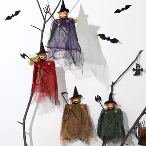 Décorations d'Halloween Halloween effrayant citrouille pendentif maison hantée fête suspendus fantôme accessoires poupée de fête