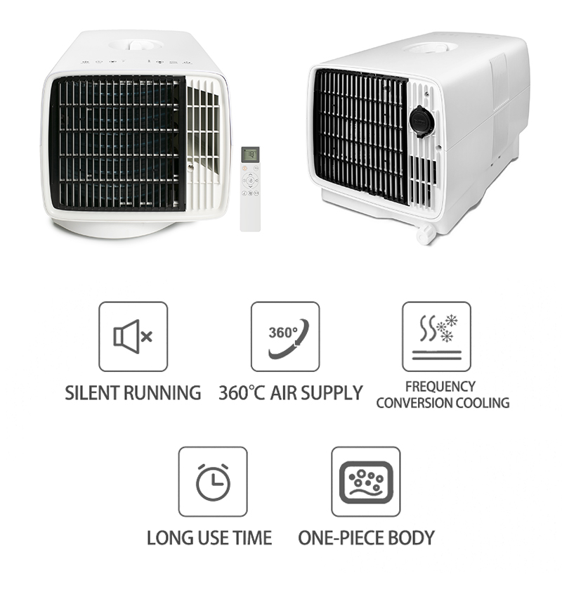 Мини Портативный кондиционер воздуха кулер палатка кондиционера DC 24V для РВ кемпинговые на открытом воздухе