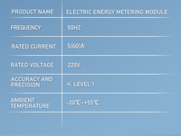 Meter Energi Faktor Daya Aktif Mini Digital Satu Fasa 10(60) Kwh Kilo Watt Jam 220V 50Hz