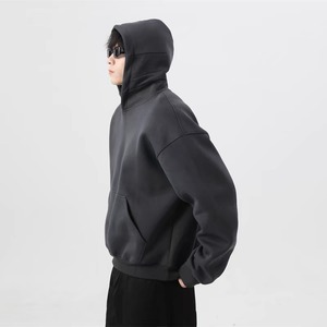 <span class=keywords><strong>Felpa</strong></span> con Cappuccio Larga da <span class=keywords><strong>Uomo</strong></span> in 100% Cotone French Terry 320gsm Traspirante con Tasca e <span class=keywords><strong>Maniche</strong></span> Regolari per Uso Casual - Product Image 1