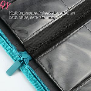 Q Y 360-Page Custom n Trading <b>Card</b> <b>Binder</b> Yugioh Zipper Pocket <b>Binder</b> with 12 Album PU Cover Portable Customizable <b>Binders</b> - Product Image 5