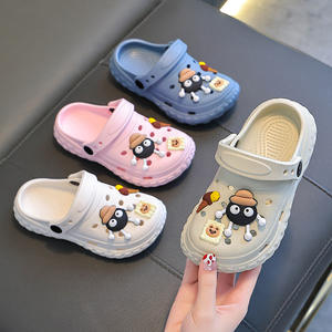 <b>Summer</b> Children's Cartoon Hollow Out Breathable Non-Slip Clogs <b>Sandals</b> for Boys Girls Parent-Child <b>Closed</b> <b>Toe</b> Beach <b>Sandals</b> - Product Image 5