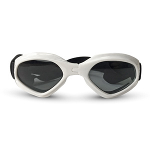 Lunettes pliables pour chiens, lunettes de soleil coupe-vent pour chiens <span class=keywords><strong>avec</strong></span> bande élastique réglable, lunettes pour animaux de compagnie <span class=keywords><strong>avec</strong></span> protection contre la poussière UV, vente en gros - Product Image 1