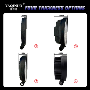 Đèn sương mù LED ô tô Đèn LED chiếu sáng khi lái xe 27W Đèn LED tròn làm việc cho xe địa hình - Product Image 4