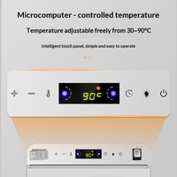 Voedseldehydrator Elektrisch 1000W Touch Control Huishoudelijke Droger 201 Roestvrij Staal Digitale Timer 1 Jaar Garantie CE