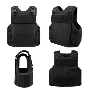 سترة تكتيكية من مادة أكسفورد السوداء 1000D من ستيرديارمور، سترة تدريب تكتيكية للحراس الأمنيين مع نظام مولي، سترة تكتيكية للتمارين 2 - Product Image 3