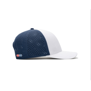 Casquette de sport imperméable TCAP China Custom pour homme, 6 panneaux, perforations découpées au laser - Product Image 5