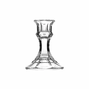 Candelabro de cristal alto hecho a mano elegante venta al por mayor