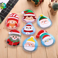 Soulager la douleur innovante Forme animale Physiothérapie Glace Noël Corps Gel instantané Coussin chauffant Pack Pvc Réutilisable Chauffe-mains