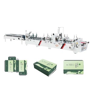 <span class=keywords><strong>Machine</strong></span> de pliage et de collage de boîtes en carton entièrement automatique <span class=keywords><strong>à</strong></span> ligne droite - Product Image 4