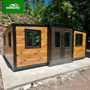 WELLUCKY Ville Prefabbricate di Lusso in Container, Case Container Pieghevoli ed Espandibili, Cabine Mobili Portatili, Hotel e Case Mobili - Product Image 1