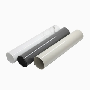 Feuille de PVC à <span class=keywords><strong>effet</strong></span> <span class=keywords><strong>marbre</strong></span> décoratif SUNYOPLAS pour la lamination de meubles sous pression sous vide, Guangdong - Product Image 1