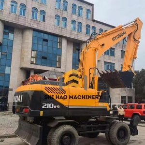 ประหยัดน้ำมันและทรงพลัง เหมาะสำหรับไซต์ก่อสร้างขนาดเล็กและขนาดกลาง และการใช้งานทางการเกษตร รถขุดมือสอง รุ่น R210W-9 น้ำหนัก 21 ตัน - Product Image 1