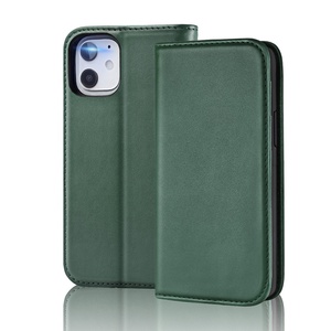กระเป๋าสตางค์หนังแท้ป้องกันรังสี พร้อมเคสโทรศัพท์แบบฝาพับแม่เหล็กสุดหรู สำหรับ iPhone 12 <span class=keywords><strong>Pro</strong></span> <span class=keywords><strong>Max</strong></span> 12 Mini - Product Image 1