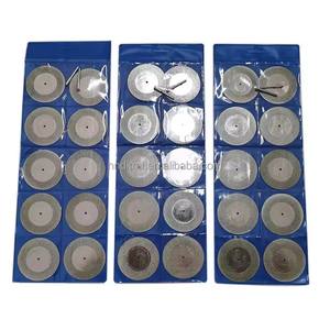 Elmas disk çelik Dremel döner kesme alet setleri 10 adet dairesel aşındırıcı küçük Mini elmas testere bıçağı seti - Product Image 3