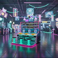Machine de tir à récompenses commerciale God Gunner pour 3 joueurs, rentable, pour centre de jeux et parc d'attractions