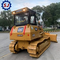 Bulldozer sur chenilles Caterpillar CATD5K d'occasion, faible nombre d'heures, haute qualité, matériel de terrassement, équipement de construction
