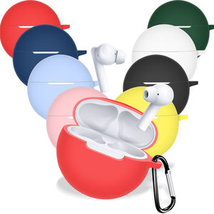 2023 funda protectora de silicona para auriculares inalámbricos de alta calidad para <span class=keywords><strong>OPPO</strong></span> Enco <span class=keywords><strong>buds</strong></span> 2 funda a prueba de golpes con gancho - Product Image 1