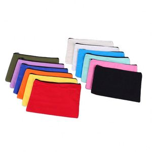 Custom Large Capacity Canvas <b>Pen</b> Pencil Case Bag Storage Pouch Stationery Bag for School Office Cute Kawaii Makeup Bag Marker - Product Image 1