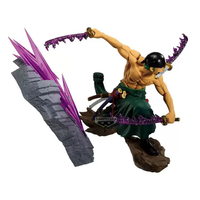 Vente en gros de la figurine THEORAMA SOUL Roronoa Zoro, statue d'anime authentique, modèle de collection en stock