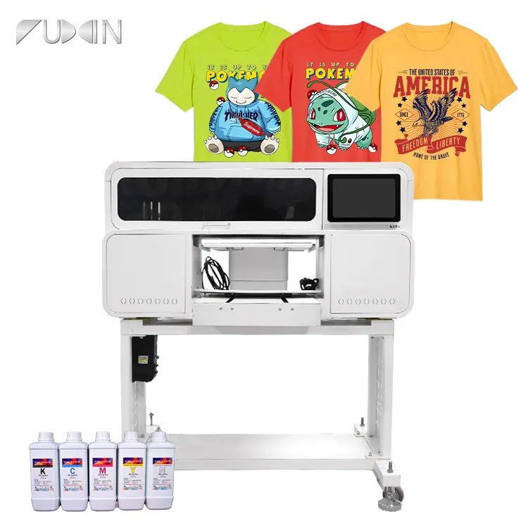 Mesin cetak Digital kaus Printer DTG garmen langsung meja tunggal tingkat kebisingan rendah