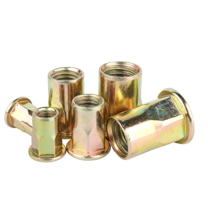 Tuercas remachables moleteadas de acero inoxidable 304 Bibo Yaente Factory M4/M5/M6, sujetadores de inserción roscada, tuercas remachables ciegas de cabeza plana M4/M5/M6 - Product Image 4