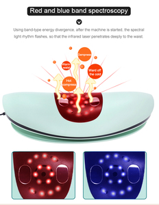 Barella portatile Air Back attrezzature per terapia fisica Real Relax dispositivo di trazione lombare per <span class=keywords><strong>Sciatica</strong></span> con vibrazione e calore - Product Image 4