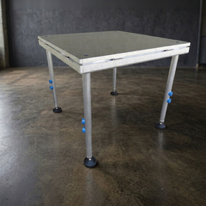 Concert Plywood Outdoor Aluminum <b>Stage</b> <b>Platform</b> Event Adjustable Height Portable Performance <b>Stage</b> - Product Image 1