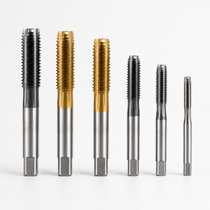 Tarauds à pointe spirale HSSE nitridés M3 <span class=keywords><strong>M4</strong></span> M5 M6 M8 M10 M12 pour alliage d'aluminium SENSPARK – Plusieurs tailles disponibles - Product Image 1