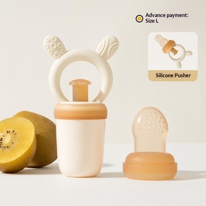 Nuevo Alimentador <span class=keywords><strong>de</strong></span> Frutas <span class=keywords><strong>de</strong></span> Silicona para Bebés 2026, Chupete con Sistema <span class=keywords><strong>de</strong></span> Empuje, Alimentador <span class=keywords><strong>de</strong></span> Alimentos Frescos, Juguete <span class=keywords><strong>de</strong></span> Dentición para Bebés y Niños Pequeños - Product Image 2