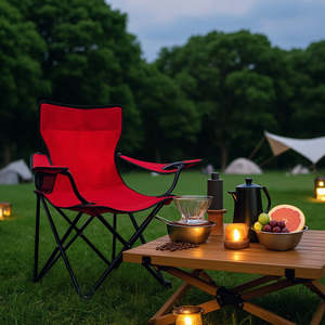 Sillón Plegable Portátil de Tela para Picnic, Aire Libre y Camping, Fácil de Guardar, Gran Venta - Product Image 4