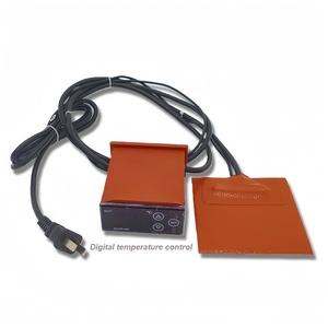 Chất lượng cao Silicone cao su tấm sưởi có thể điều chỉnh nhiệt độ với điều khiển nhiệt độ kỹ thuật số yếu tố làm nóng - Product Image 2