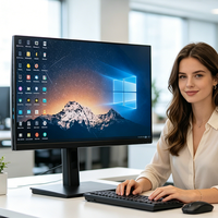 Computadora de Escritorio Todo en Uno I3 I5 I7 I9, Conjunto Completo, 23.8 Pulgadas, Nueva, Ordenador para Juegos, Tarjeta Integrada