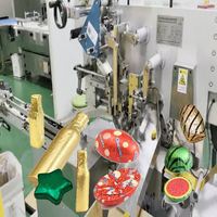 Machine d'emballage de bonbons en feuille d'aluminium à forme variable tout usage, haute efficacité, conception automatique personnalisée