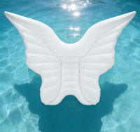 Bouée gonflable en forme de papillon mignonne, jouet aquatique d'été pour enfants et filles, flotteur pour jeux aquatiques de fête au bord de la piscine