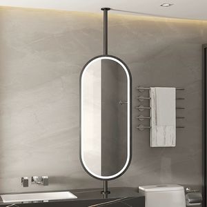 <span class=keywords><strong>Miroir</strong></span> de toilette suspendu, <span class=keywords><strong>miroir</strong></span> de salle de bain ovale suspendu <span class=keywords><strong>au</strong></span> mur, <span class=keywords><strong>miroir</strong></span> double face illuminé <span class=keywords><strong>au</strong></span> <span class=keywords><strong>plafond</strong></span> de l'hôtel et de la famille d'accueil - Product Image 3