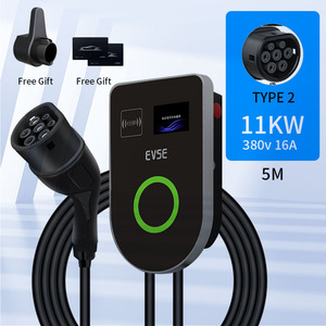 Neue KS 7-22kW AC 220V 16A GBT Level2 Wallbox AC 22kW EV-Ladegerät mit 5m Kabel für Zuhause Typ 2 Elektro-Ladestation - Product Image 3