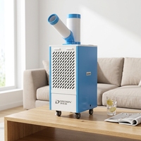 Climatiseur Électrique Portable Mini Haute Performance UE pour Voiture, Utilisation Extérieure et Système de Refroidissement Domestique 11 899 BTU/h 63 dB Silencieux