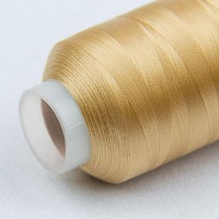 Fils à broder en rayonne viscose 100% 120d/2 de différentes couleurs pour machine à broder
