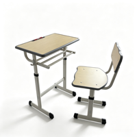 Bureaux et chaises de classe en métal pour écoles - Vente directe usine
