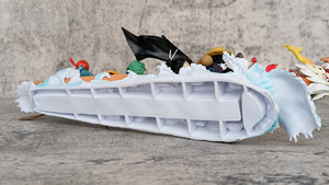 Figuras Gk de 36CM, 1 pieza, modelo de barco soleado, adornos, juguetes de PVC Sanji <span class=keywords><strong>BROOK</strong></span> Usopp Luffy <span class=keywords><strong>Zoro</strong></span>, figura de Anime de PVC, estatua de Anime - Product Image 5