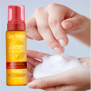 <span class=keywords><strong>Mousse</strong></span> <span class=keywords><strong>coiffante</strong></span> professionnelle à l'huile naturelle du Maroc, <span class=keywords><strong>sans</strong></span> sulfate, <span class=keywords><strong>sans</strong></span> <span class=keywords><strong>silicone</strong></span>, pour cheveux bouclés - Product Image 6
