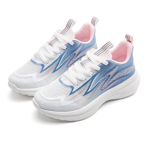 Summer new style women's sports <b>shoes</b>, casual travel <b>soft</b> sole running <b>shoes</b>, color block mesh design - Product Image 5