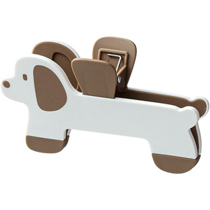 Puppy Shaped Book Clip With Roof Cover Portable 3D Bookshelf For Reading Shelf Reusable Plastic Design - Product Image 1