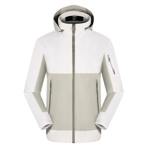 Windproof Waterproof Hooded Outdoor Jacket Unisex Lightweight Mountaineering Coat With Stuffable Hood High End Feel - Product Image 2