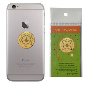 Adesivi Anti-Radiazioni <span class=keywords><strong>5G</strong></span> in Oro 24K, Adesivo per Telefono Anti-Radiazioni, Chip di Energia Quantistica, Protezione EMF, Chip a Ioni Negativi OEM - Product Image 5